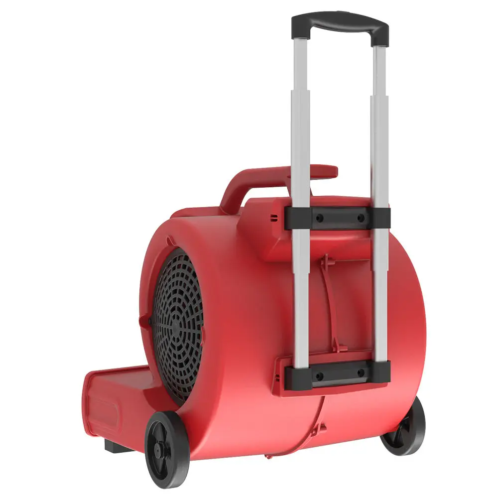 High-Efficiency Electric Ground Blow Dryer with Telescopic Pull Rod Multifunctional Knob Type Hot Cold Air Convenient Design