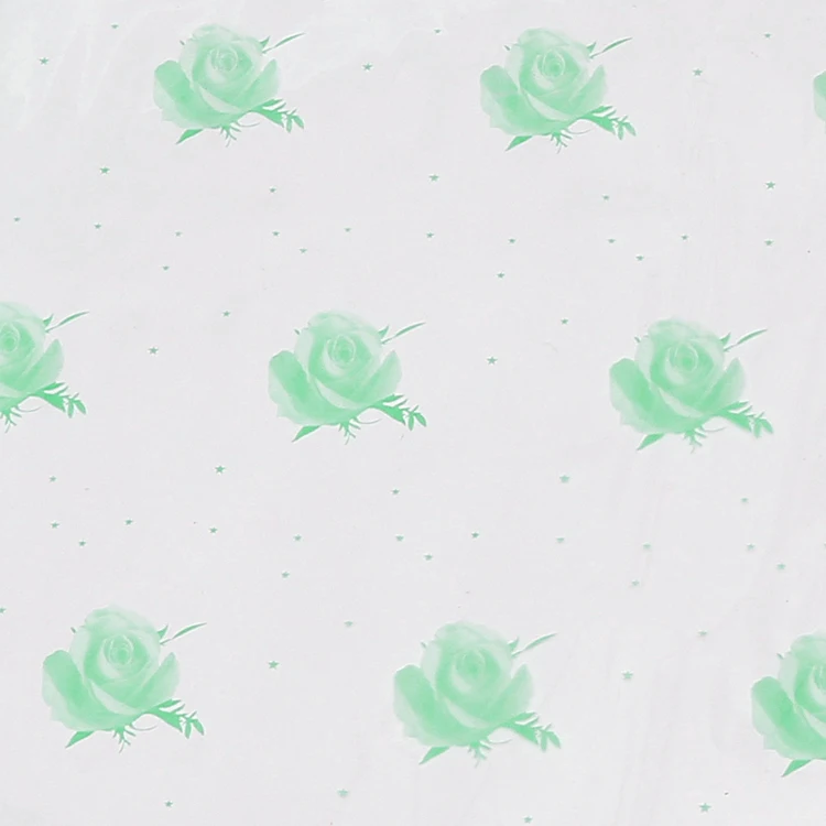
High Quality Custom Flower Printed Wrapping Cellophane Sheets, Wholesale Water Soluble Cheap Price Translucent cellophane sheets 