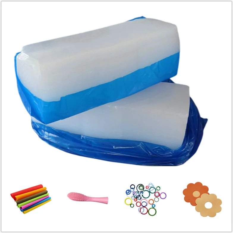 Silicone Raw Materials HTV High Rebound Heat Cured Rubber Compound For Gasket Making