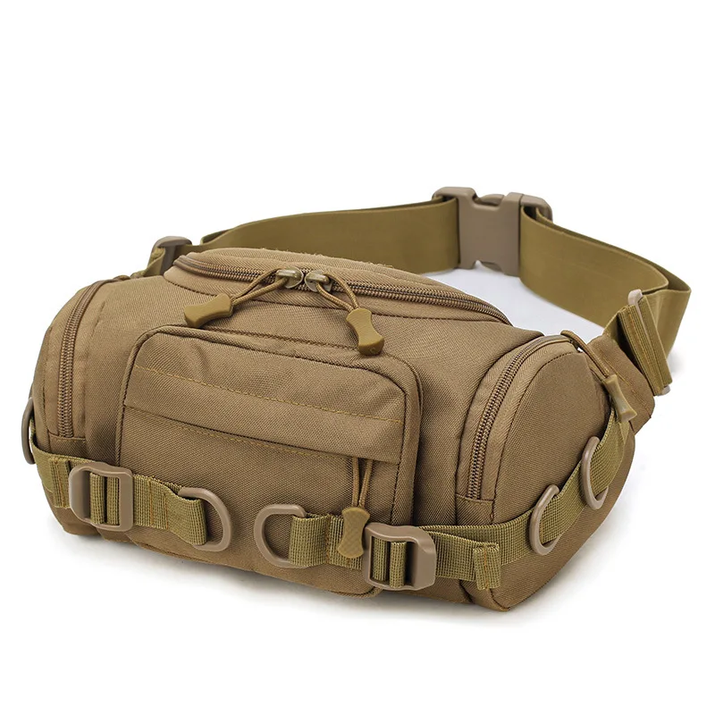 2022 Outdoor Multifunctional One-shoulder Messenger Fanny Pack Men Camouflage Tactical Military Waist Bag