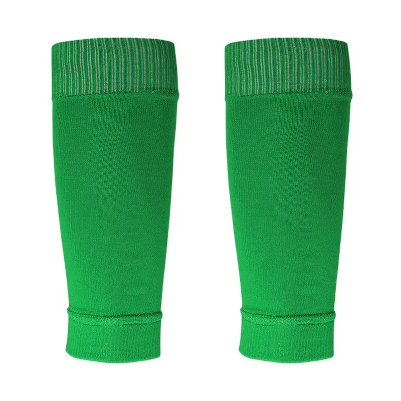 Custom Soccer Shin Guards Anti Slip Grip Tapes Compression Sleeve Football Socks for Men Women Adults Kids