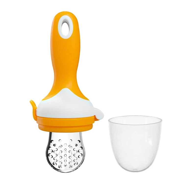 Fruit feeder pacifier fresh food feeder nipple baby fruit eating soother