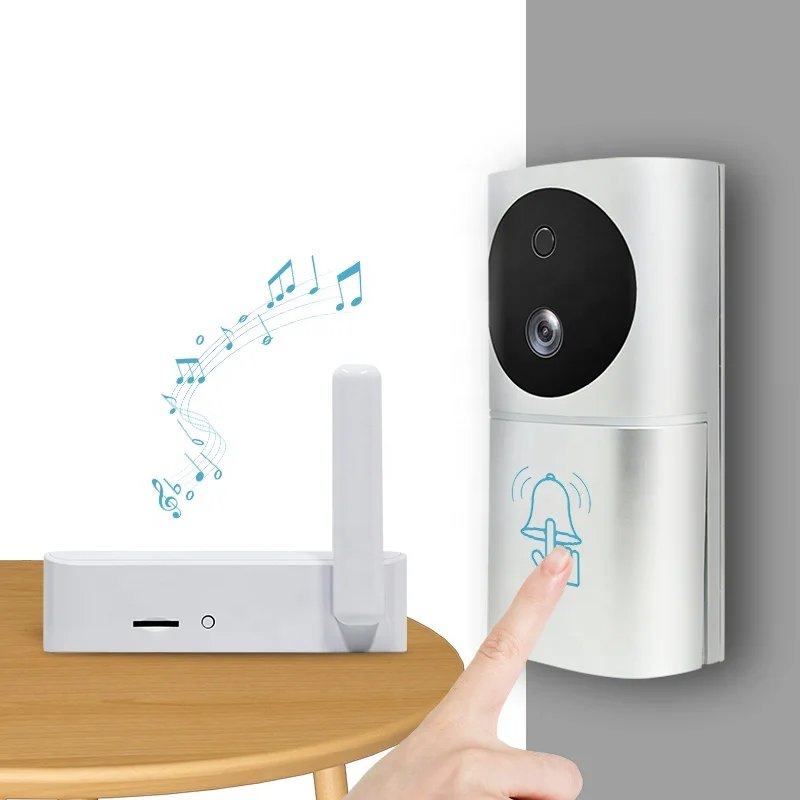 Outdoor Mini Video Intercom Two Way Audio 1080P HD Video Doorbell Camera WiFi Wireless Doorbell Smart Home Door Bell Camera
