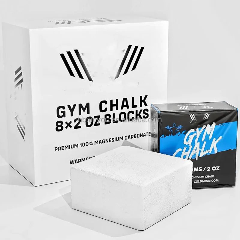 hebei tuoyou gym chalk manufacturer custom chalk gym custom logo