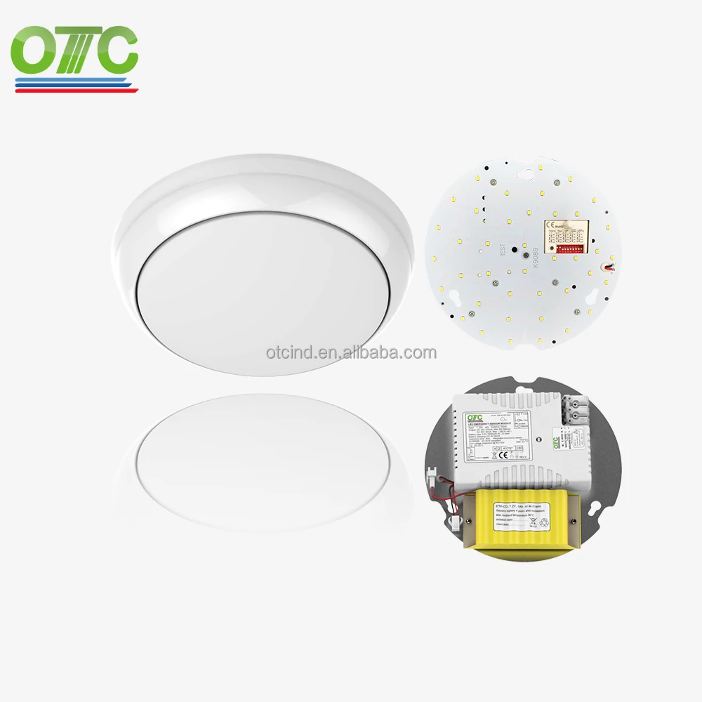 LED 1000LM IP65 4000K Emergency Bulkhead Wall Lighting Led