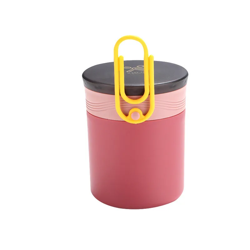 New Stainless Steel Insulated Soup Cup Portable Water Cup Sealed  Food Container Breakfast Soup Bowl Lunch Box