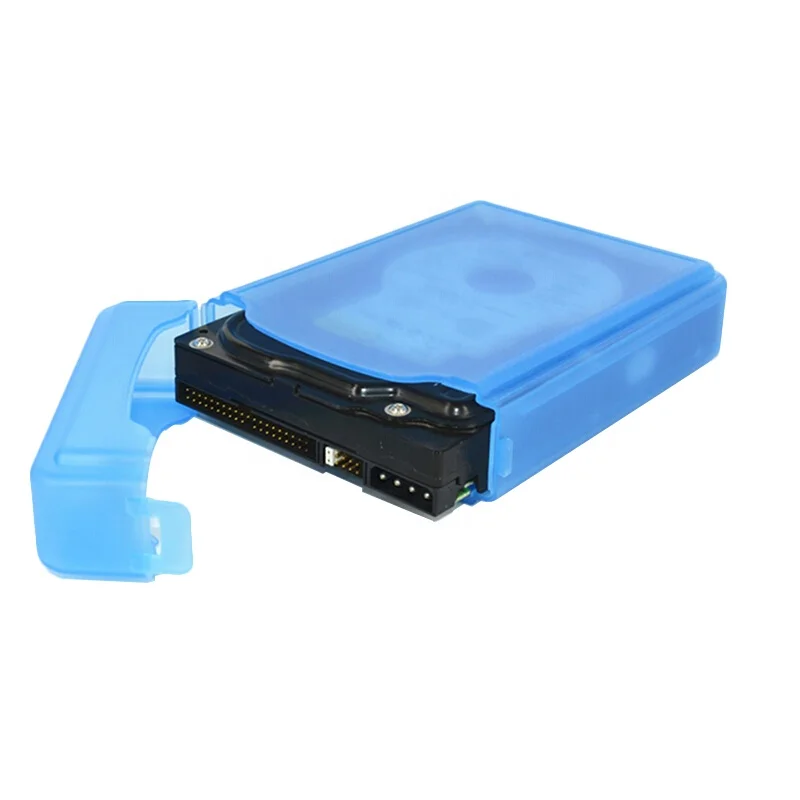 Ударопрочный пластиковый защитный чехол для внешнего жесткого диска IDE SATA 3,5 дюйма, контейнер для хранения жесткого диска 3,5 дюйма