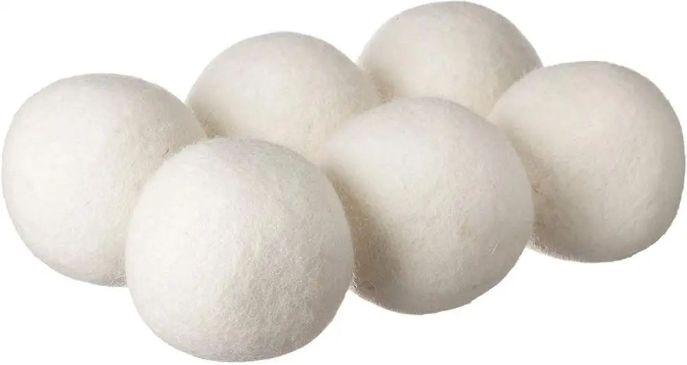 Органическая справедливая торговля многоразовый кондиционер для ткани шерстяная сушилка белья шарики Новая Зеландия натуральная ручная работа черный пингвин