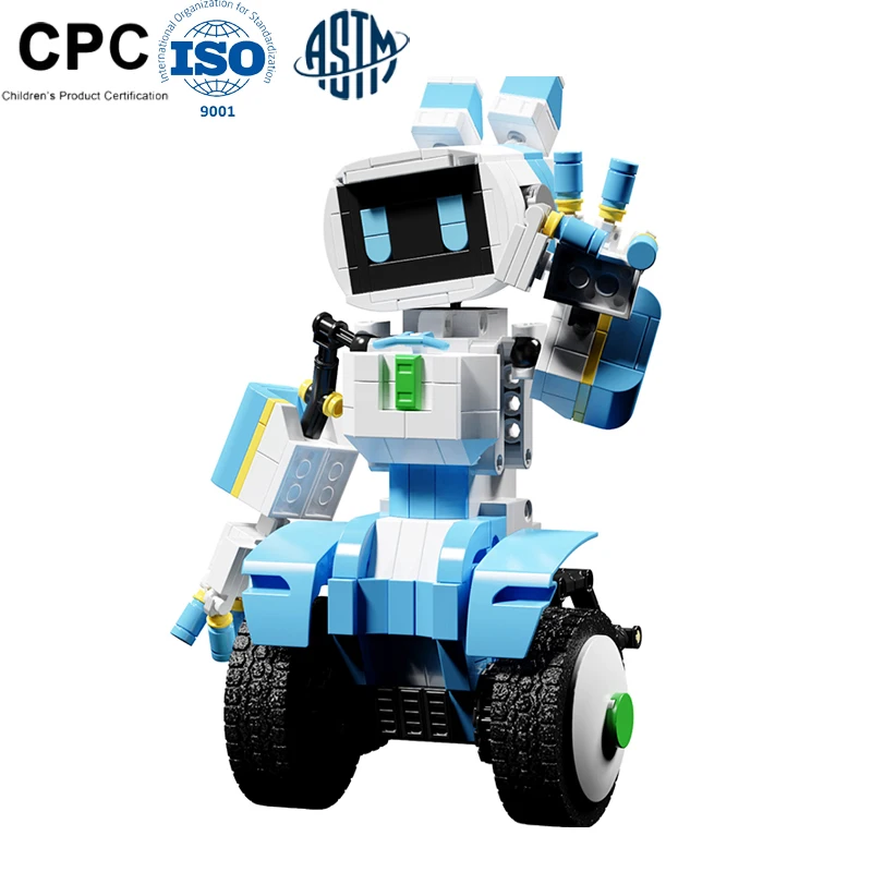 Popular Child Phone Control Eletronie USB Charging Walking  Programing Chain Linkage Smart Robot Toys