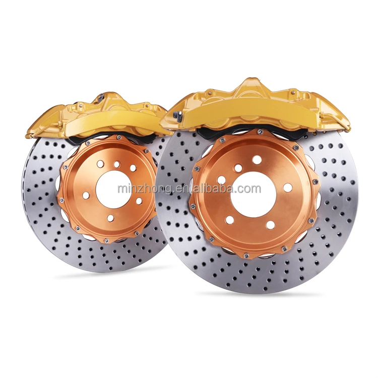 Auto Modified Racing Brake Caliper GT6 6 POT CNC Casting Big Kit with 355MM 380MM 405MM rotors for 18/19/20/21/22 inch wheel Rim