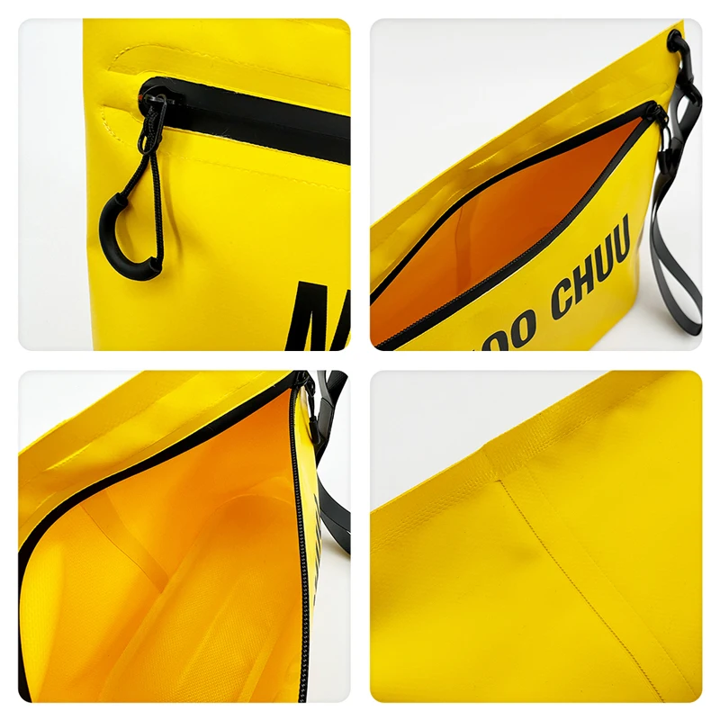 Custom Logo 5L Outdoor Waterproof Swimming Sport Zipper Waterproof Phone Pouch Pvc Dry Bag