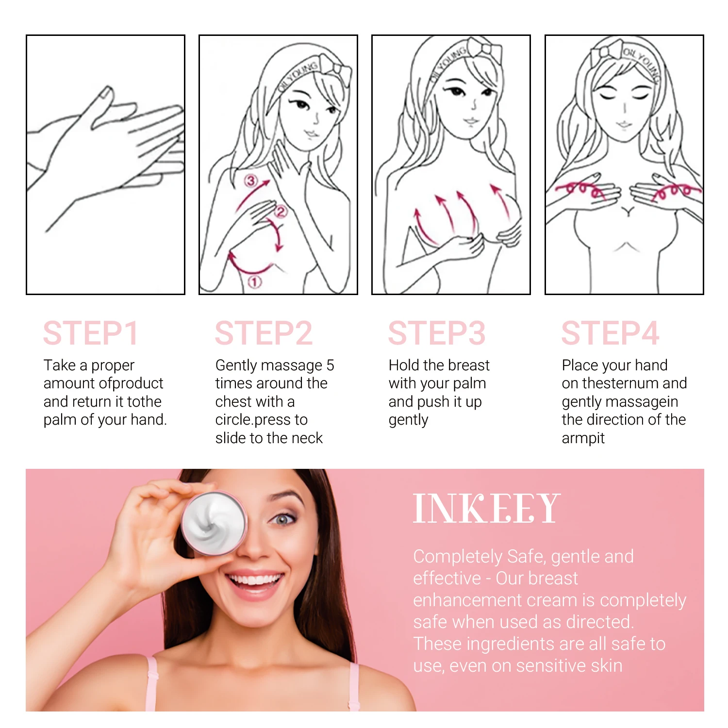 Best Big Bust Firming Lift Enlargement Big Boobs Tightening Cream Breast Enhancement Cream For Enlargement