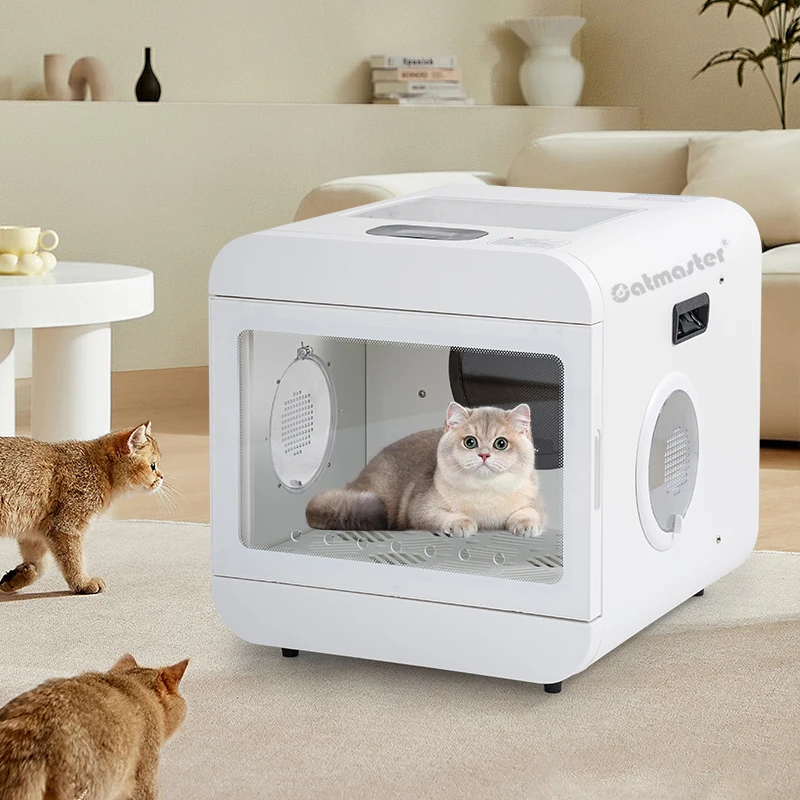 Pet Dryer for Cat and Dog Large Capacity Automatic Pet Hair Dryer Box With Temperature Control