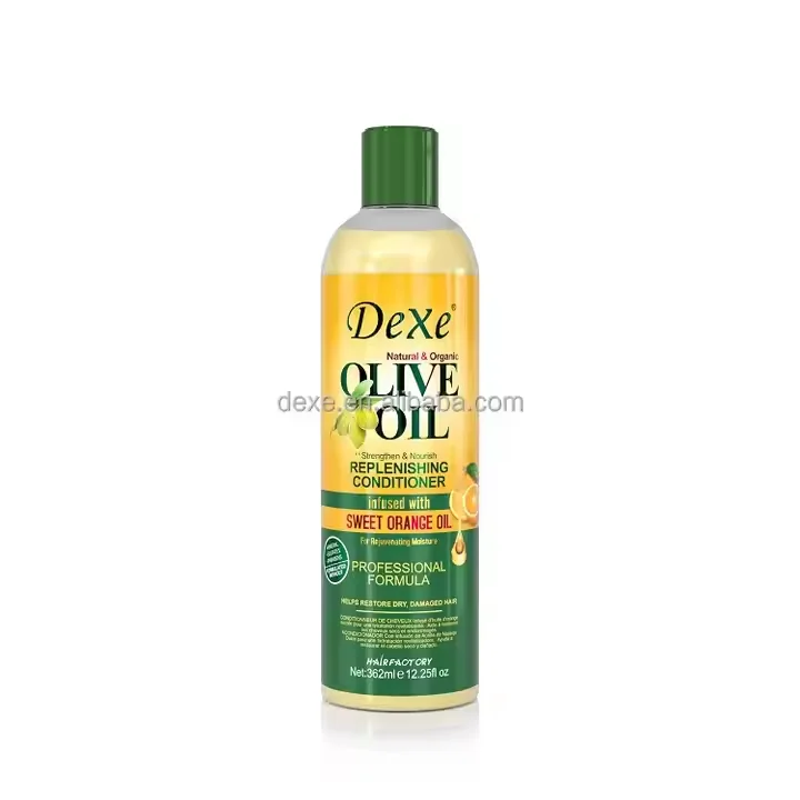 Dexe Olive Oil Replenishing Conditioner Infused With Sweet Orange Oil For Revitalizing Moisture Nourish Shampoo
