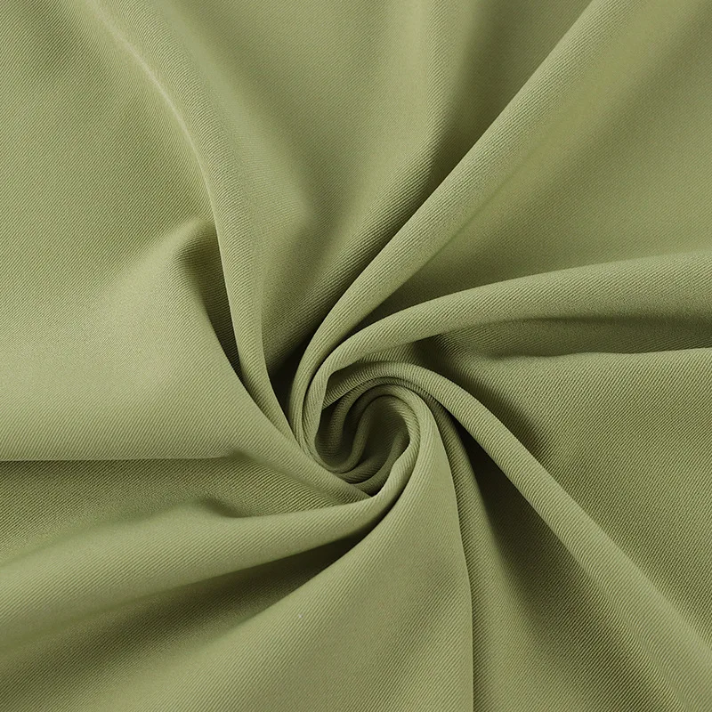 Polyester Spandex TC CVC Poplin Woven Poly Cotton Fabric Plain Pants Uniform Polyester Cotton Twill Drill Workwear Fabric