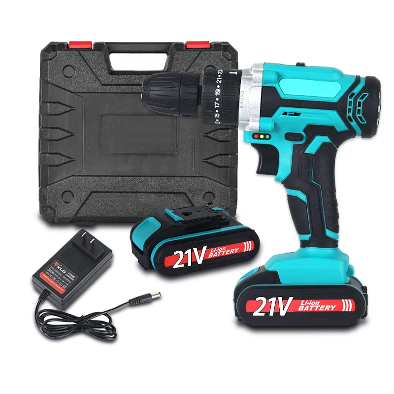 LANDSEA Power Tool Wireless 20V One Year Warranty Cordless Drill Set With Lithium Battery