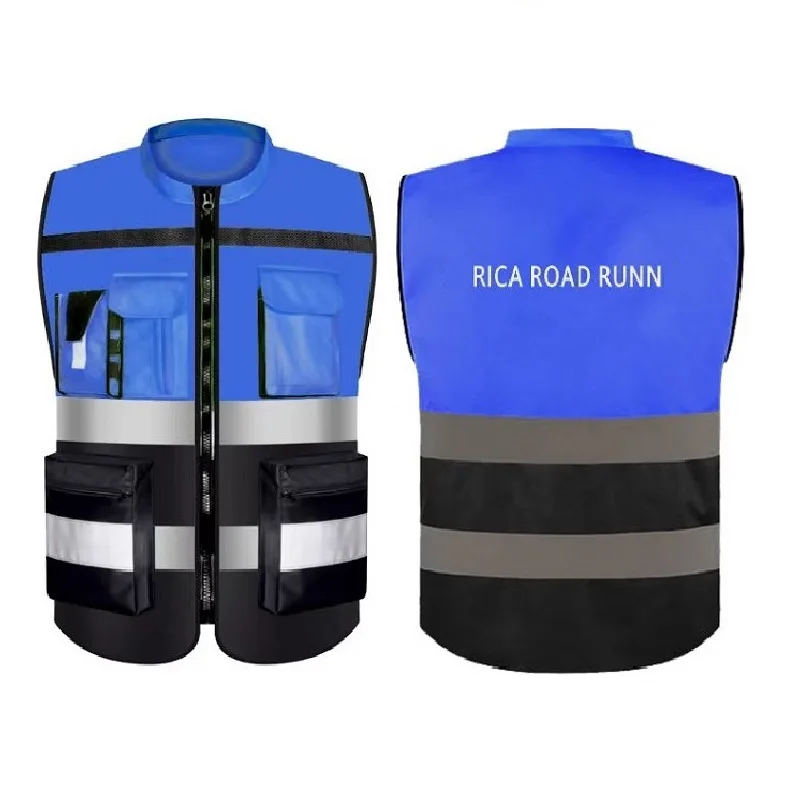 Unisex High Visibility Night Running Bicycling Adjustable Warn OEM ODM Safety Elastic custom Reflective Gallus Vest Belt