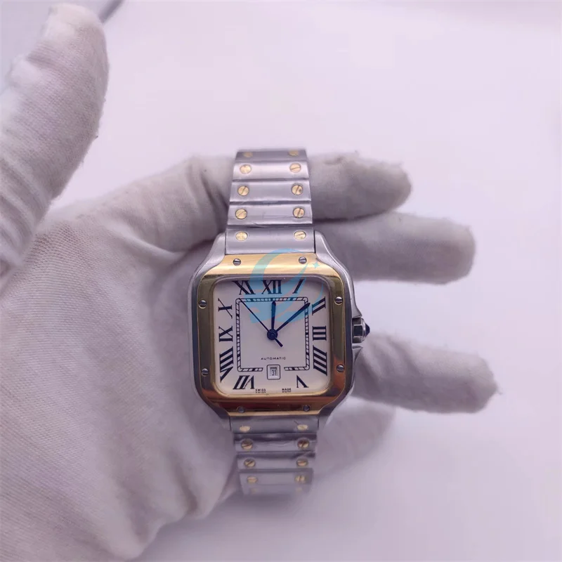 3a Quality Man Watches Women Luxury Watch Wristwatch For Cartire Steel Automatic Custom Logo