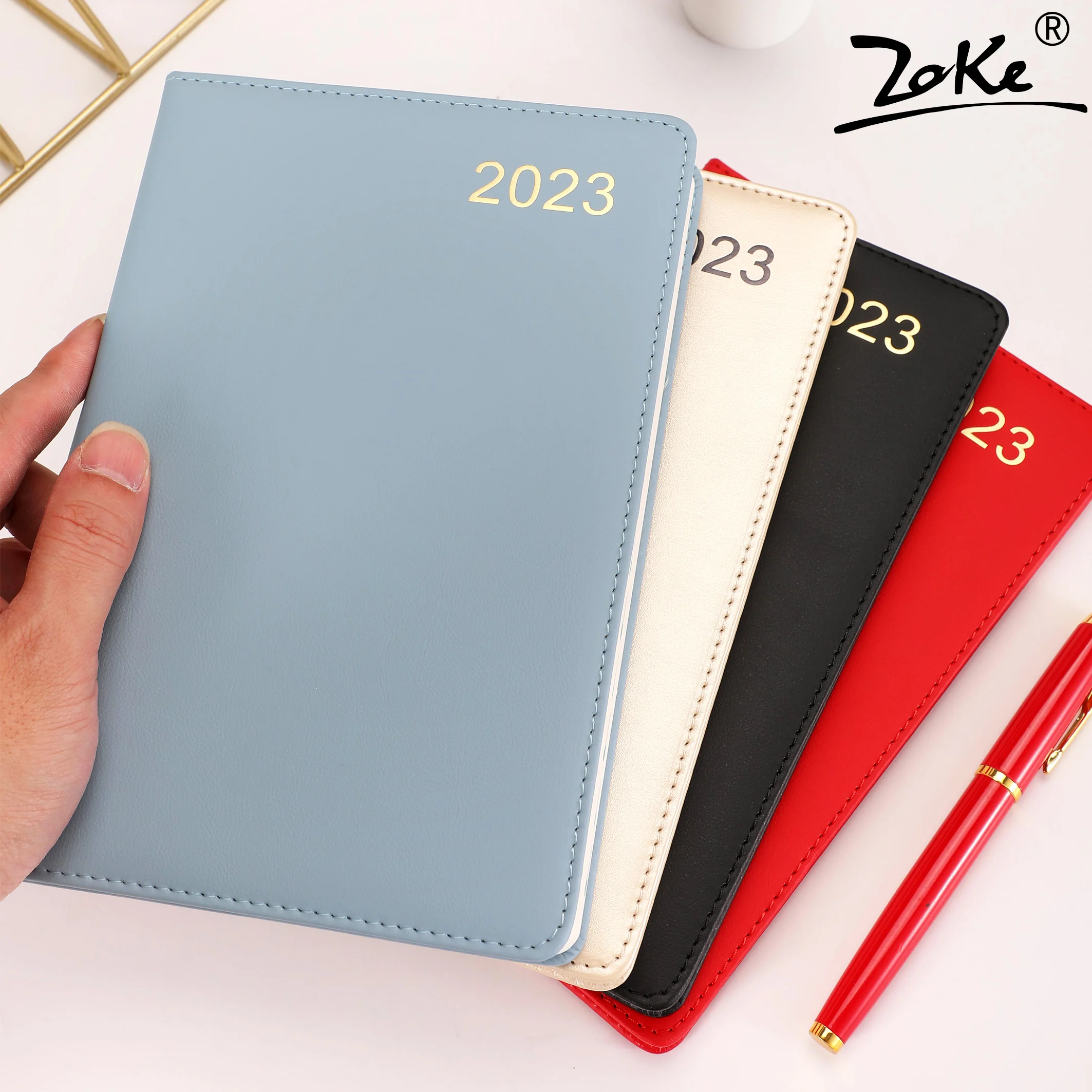 TTX Corporate Gift Set Black Leather 2023 Christmas Note Book Notebook Manufacturing Customizable Logo Cuadernos
