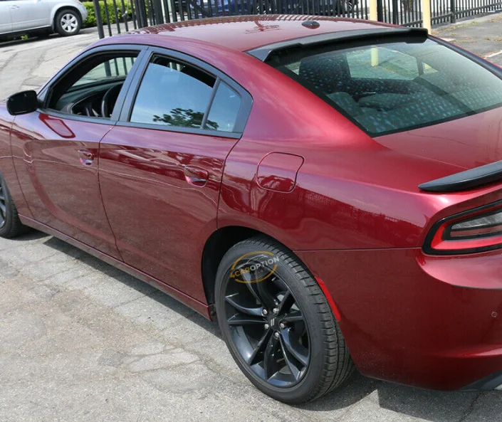 Honghang Manufacture ABS Rear Window Spoilers For Dodge Charger Roof Spoilers 2011-2021 Top wring Top spoiler ABS Good Quality