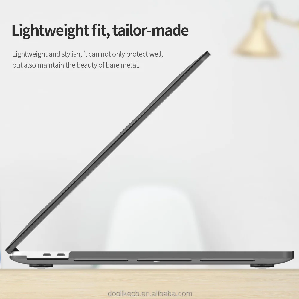 High Quality Crystal Transparent for MacBook Pro 13 15 16 inch Hard Shell Case Shockproof Protection for Laptops
