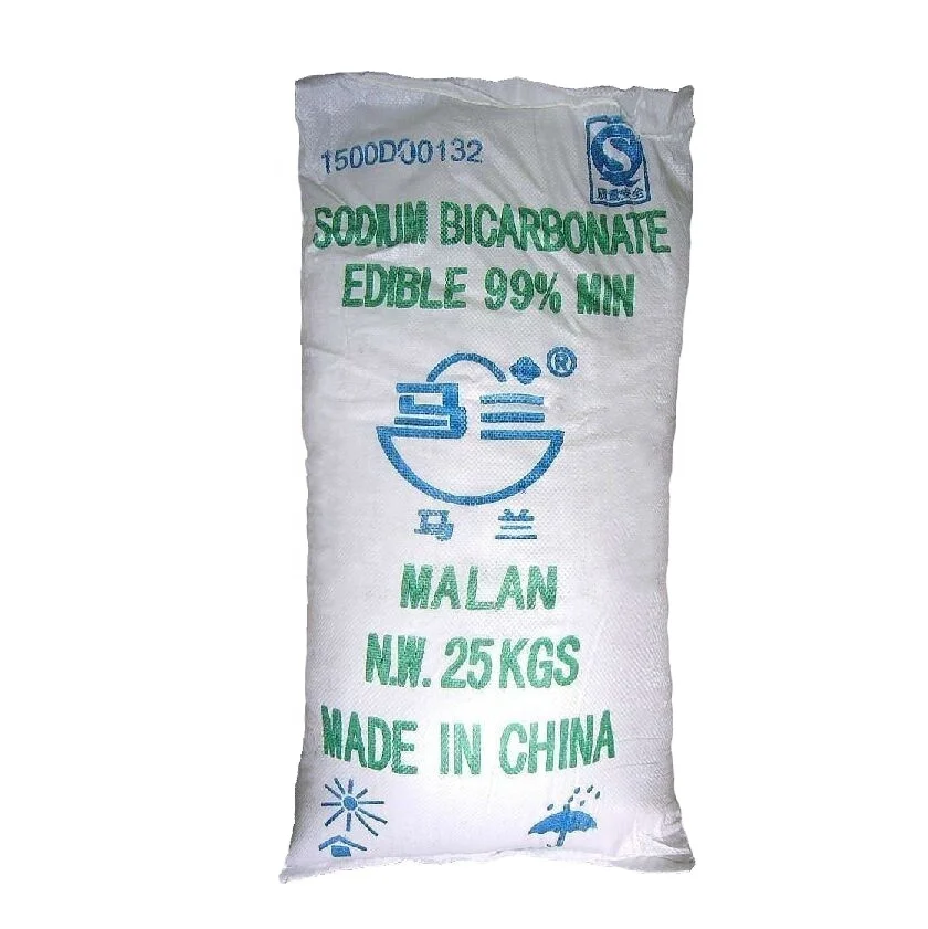 sodium bicarbonte food grade 99% min bicarbonate of soda