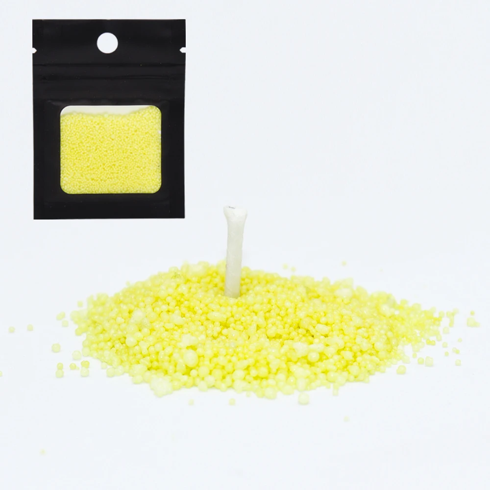 Customized Powder Candle Making Kit Refillable Beaded Wax Sand DIY Pearled Candle All Natural Reusable Candle Making Kit