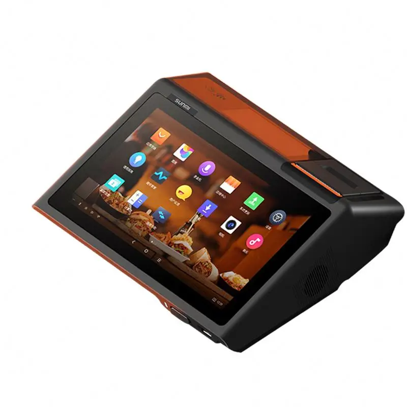 S10.1 'Android 8 1 POS двойной экран платежная машина Планшетный Pos терминал кассовый аппарат Sunmi D2 Mini с NFC BT 58 мм принтером