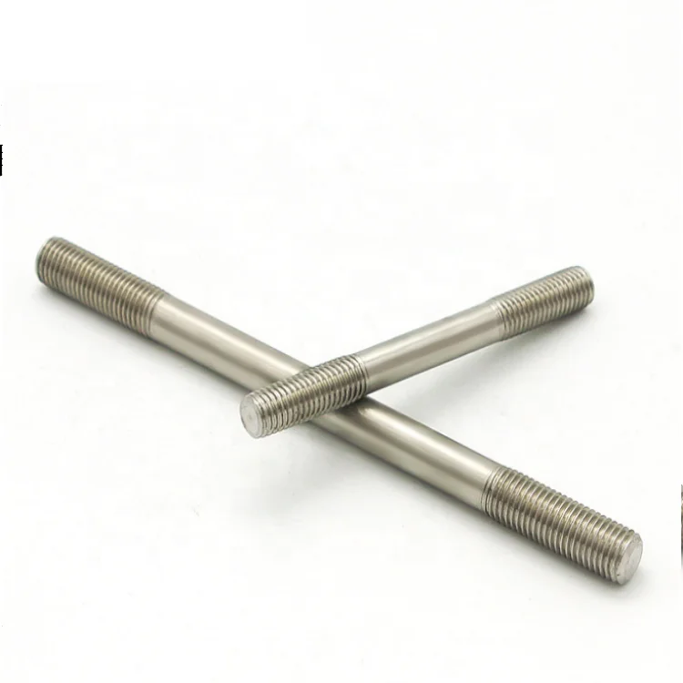 
Manufacture customize 304 stainless steel high strength stud bolts mechanical spare parts 