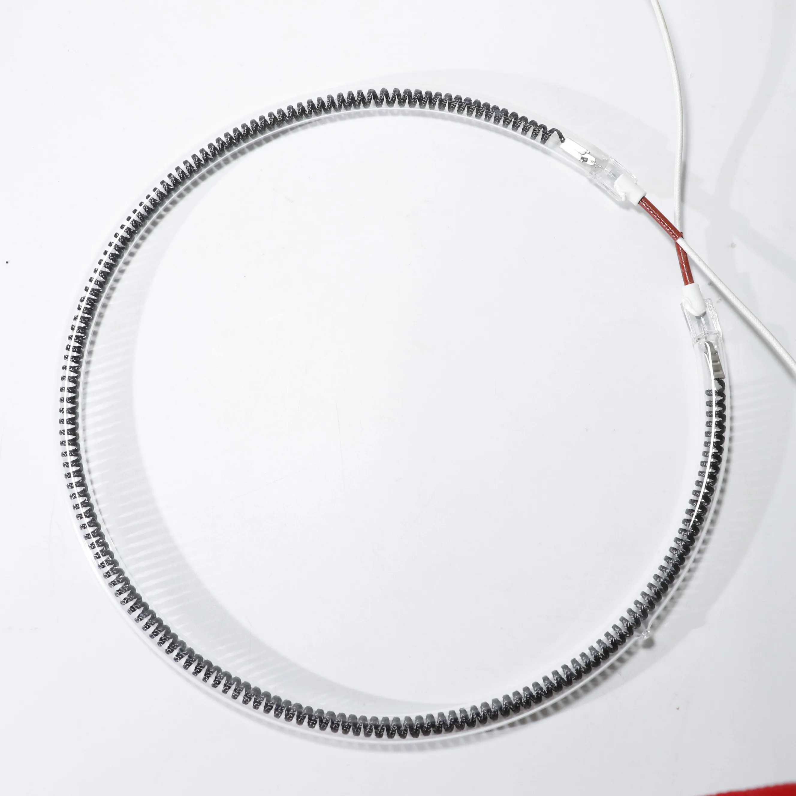 circular clear reflector carbon fiber infrared heat lamp for OVEN