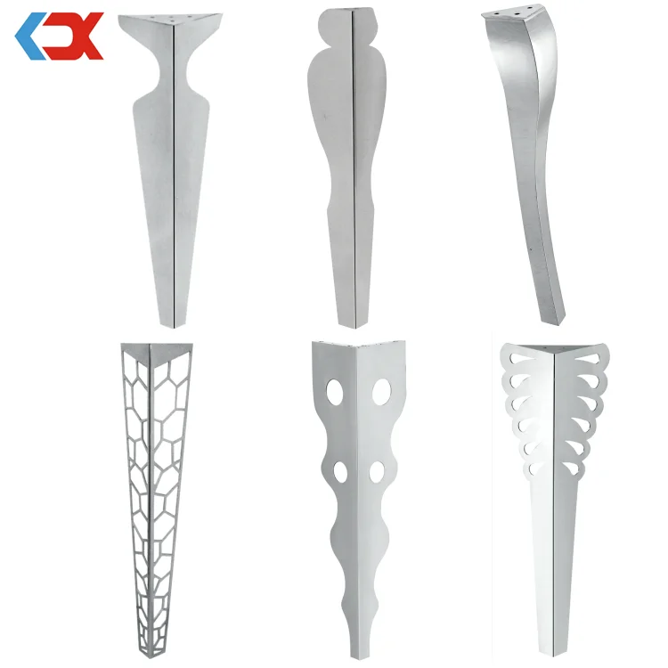 Good Quality Stainless Steel Dining Coffee Table Feet Office Desk Leg Metal Furniture Legs for Dresser