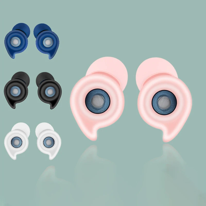 Wejump Wholesale Custom Printing Logo Noise Reduce Comfortable Soft Earplugs Soundproof Ear Plugs