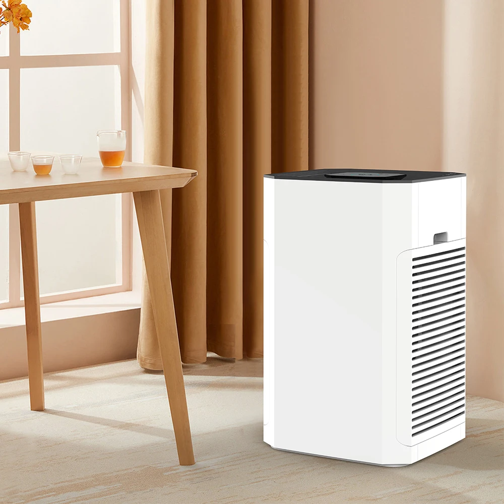 Aires RoHS Certified Commercial Air Purifier UV Anion HEPA Filter Ionizer Hotel Indoor Environment Transformation OEM Electrical