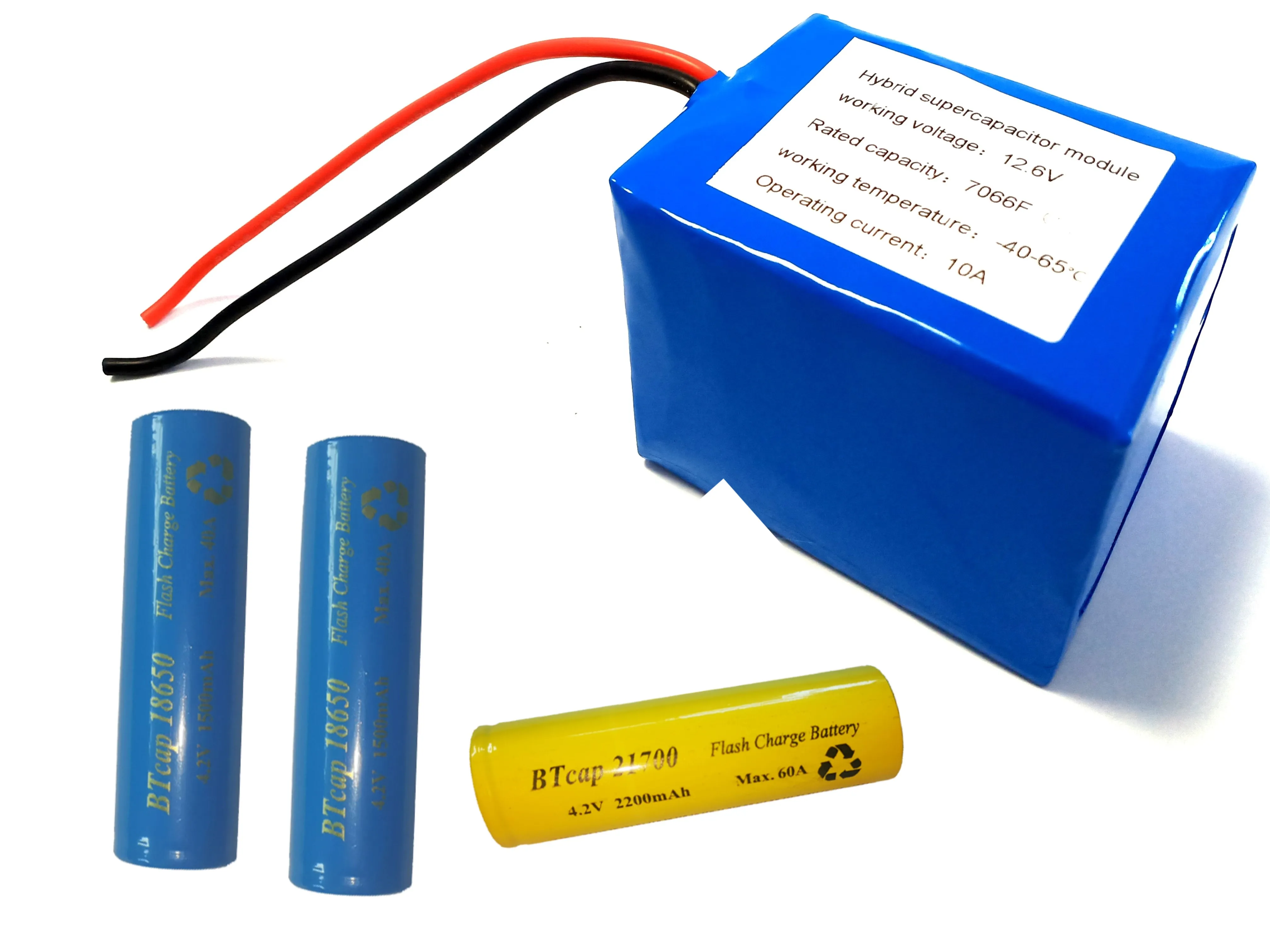 21700 super capacitor module 12v super farad capacitor 24v48v Lithium ion battery pack for electric bicycle
