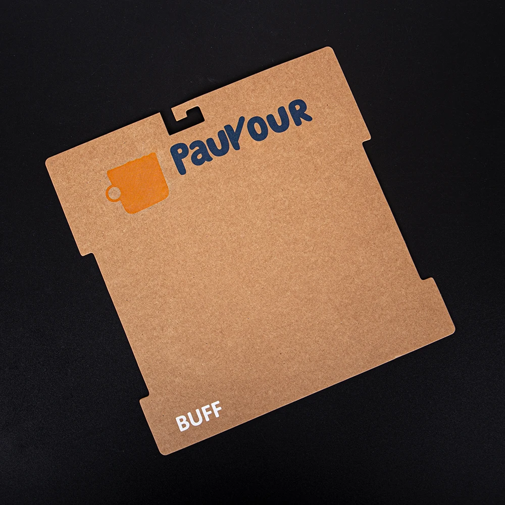 Paper customized logo kraft paper hang tag Perfume clothing fabric luxury hang tag