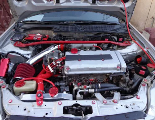  10 шт. JDM pwjdm винт finber tornillo cnc Заготовка pernos y tuercas алюминиевый брызговик/БАМПЕР шайба/болт двигатель BAY парадный