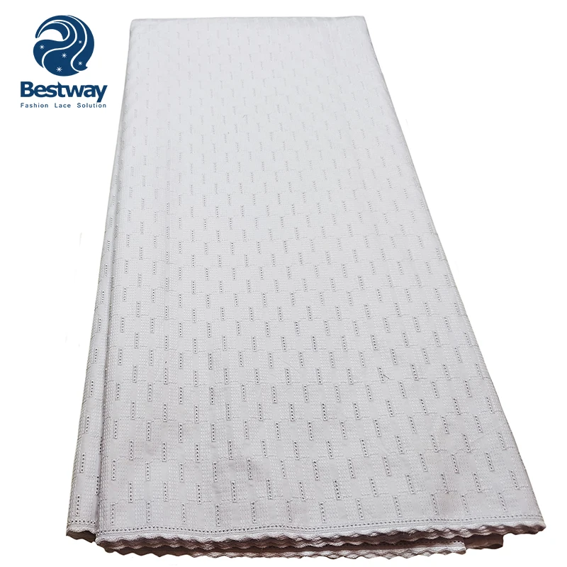 Bestway 100% Cotton Best Quality Soft Baby Fabrics Material Switzerland Swiss Voile Lace