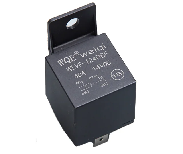 clear or black relay automotive automobile 12v 24v 4pin 20 25 40 80 amp car relay switching unit attack unit air conditioning