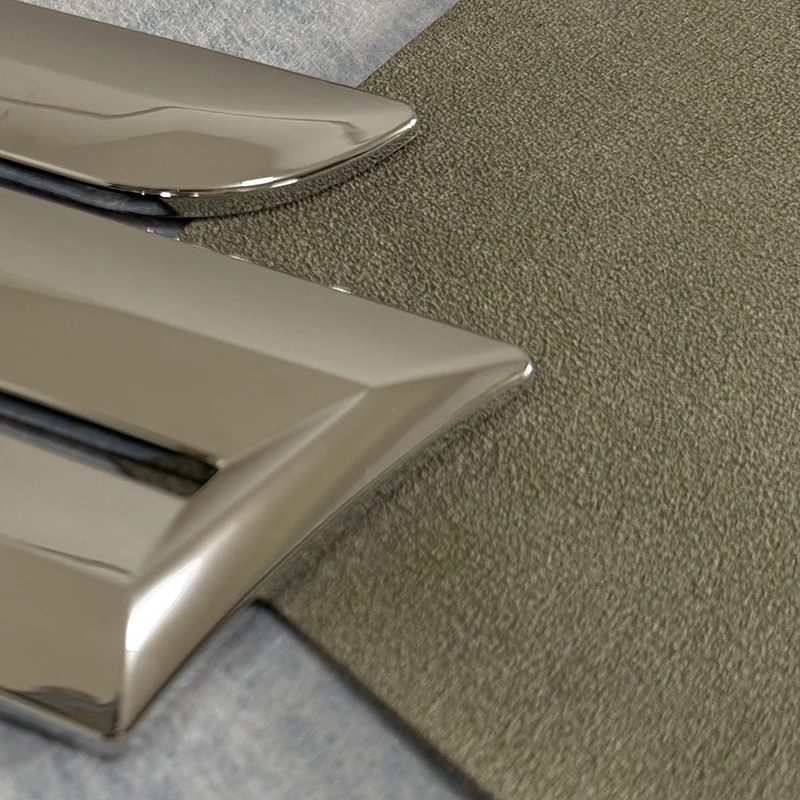 Suitable For Suzuki Car Chrome Plated S Logo Monogram Badge 2 Units