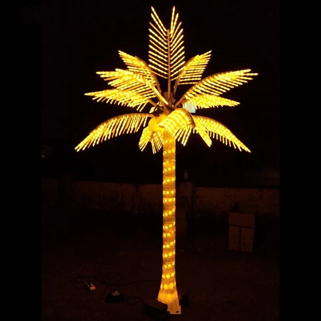 Outdoor landscape lighting street garden decoration led palm tree light