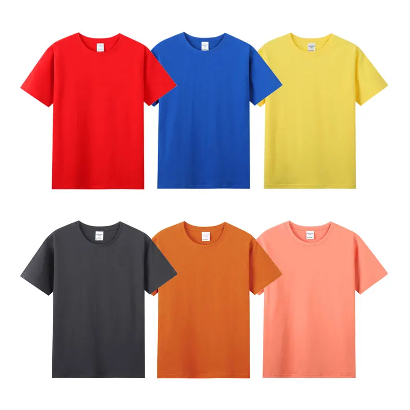 Custom Printing Cotton 100% T Shirts Designer T Shirt Plain Wholesale High Quality Couple Oversized Unisex Blank Men Casual