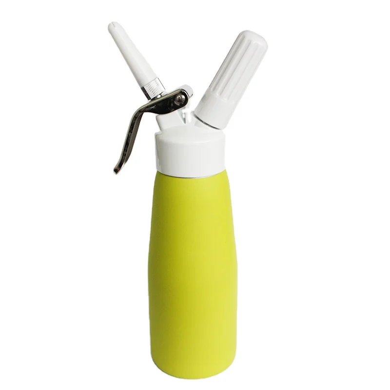 Durable aluminum with forged aluminum whipped cream dispenser without leakage