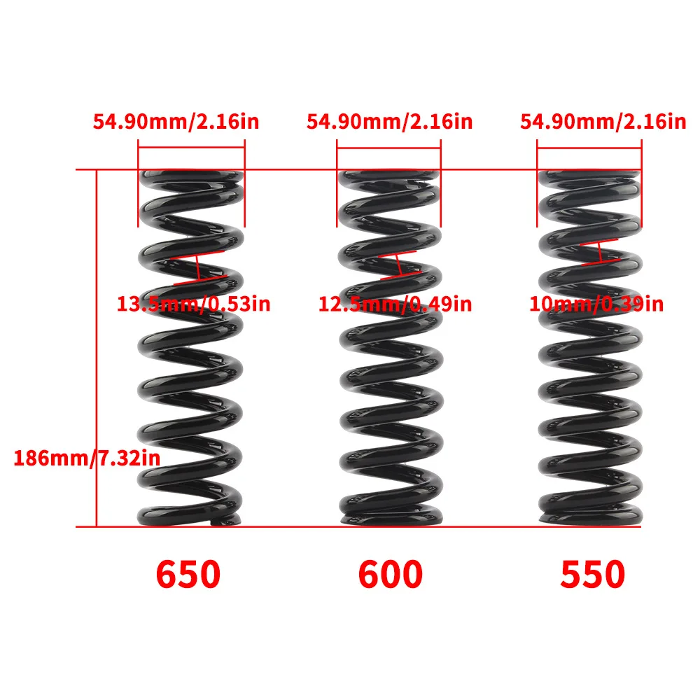 High Performance Electric Dirtbike Rear Absorber Suspension Shock Spring For Sur Ron Light Bee-X Segway