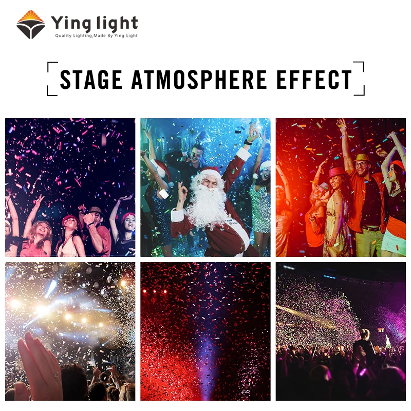 Double Head Blizzard Confetti Machine Dmx Paper Confetti Blower Machine