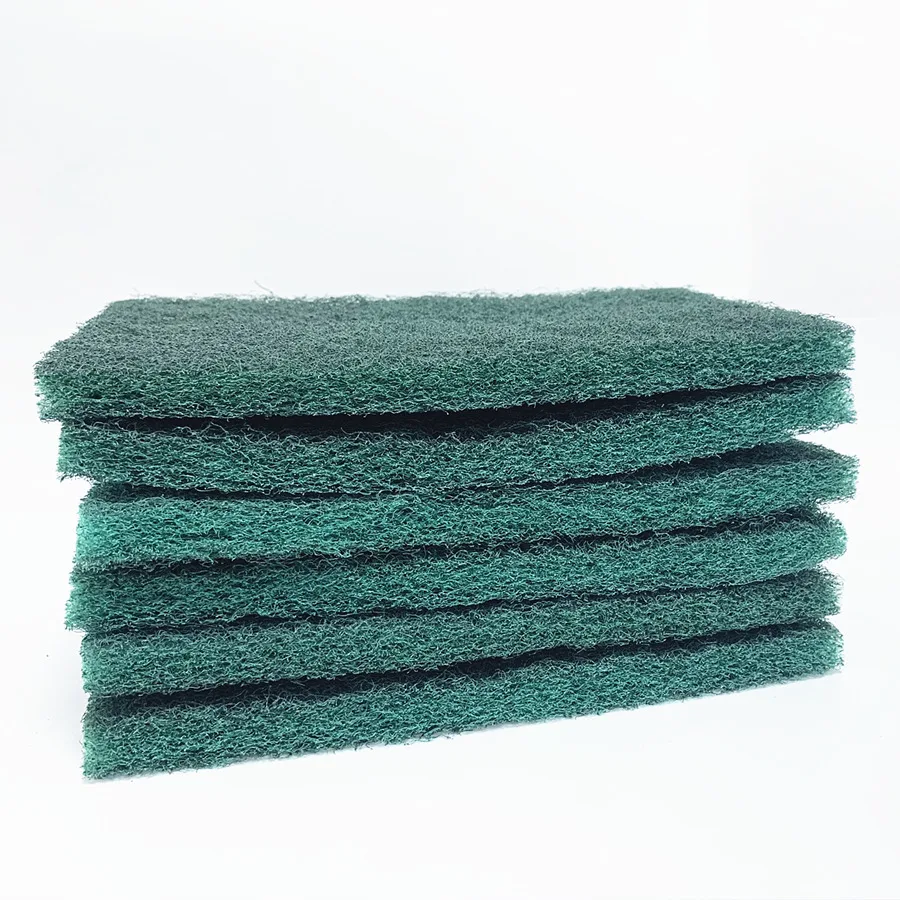 NON-WOVEN Abrasive Pad 150*100mm Nylon Fiber Cleaning Metal Scrub Pad Abrasive Scouring Pad