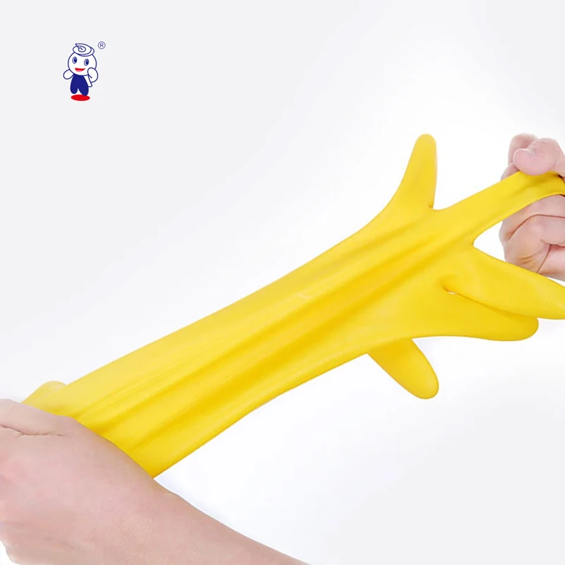 Hot selling Elastic Lightweight plastic gloves latex for cleaning