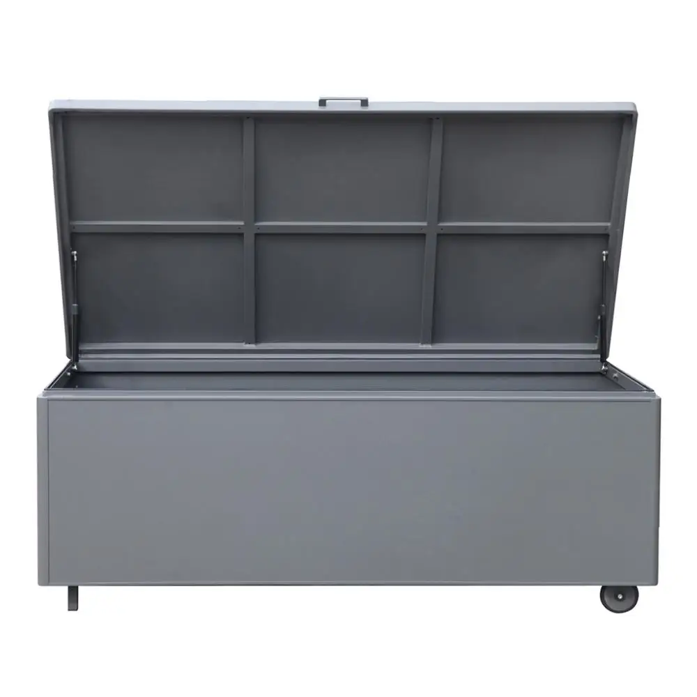 Storing Outdoor Furniture Aluminum Frame PVC Board Outdoor Cushion Box Waterproof Storage box