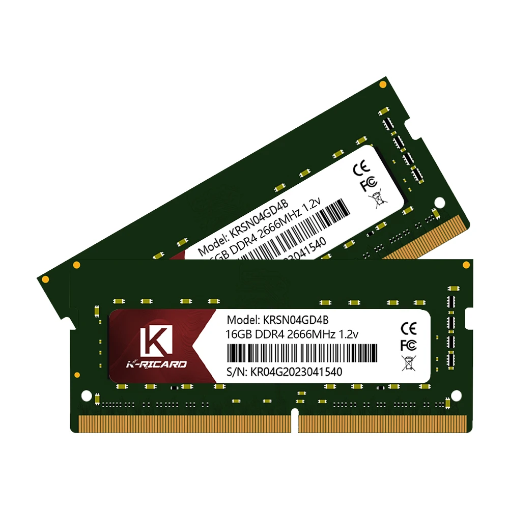 Оперативная память K-ricard DDR4 8 ГБ 16 ГБ 32 ГБ 2133/2400/2666/3200 МГц ноутбук ddr4 ОЗУ ddr4 4 4 ГБ