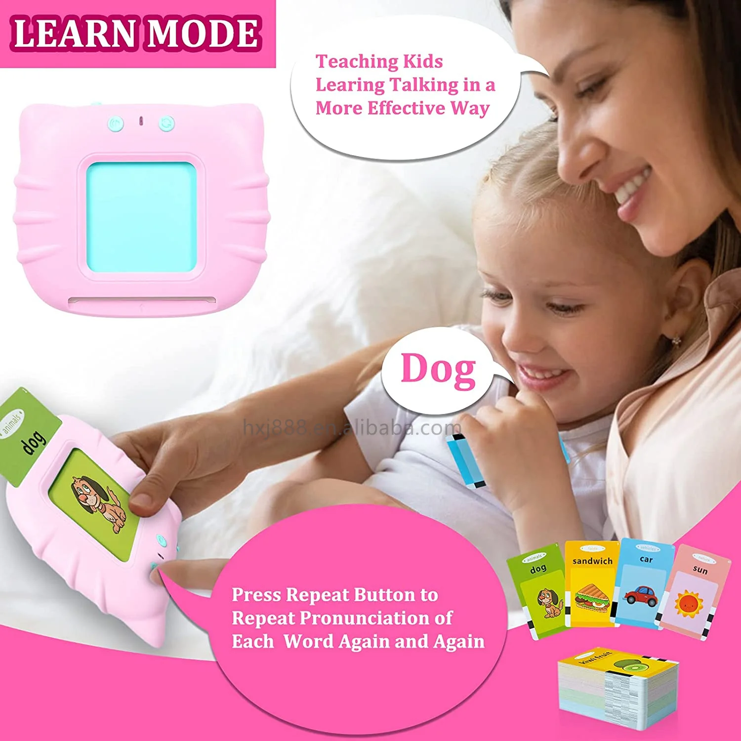 low price Children educational toys language learning machine  machine learning image identificator