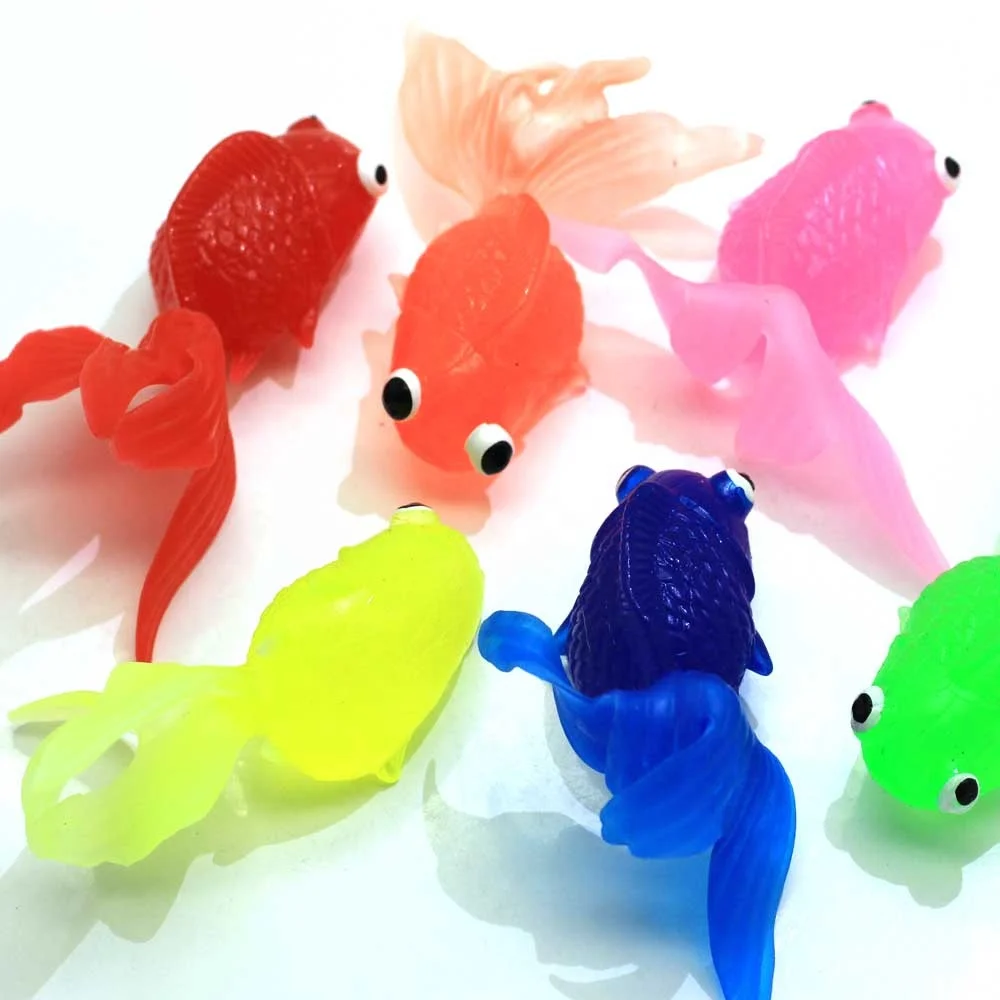 Красочные миниатюрные рыбы мультфильм 3D животные мягкая Смола Кабошон слизи поставка искусство DIY